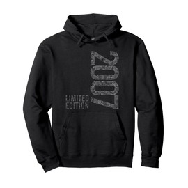 18th Birthday Boy Girl 2007 Limited Edition Pullover Hoodie