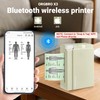 ORGBRO Sticker Printer, X3 Mini Bluetooth Printer Supports 2-3 Inch
