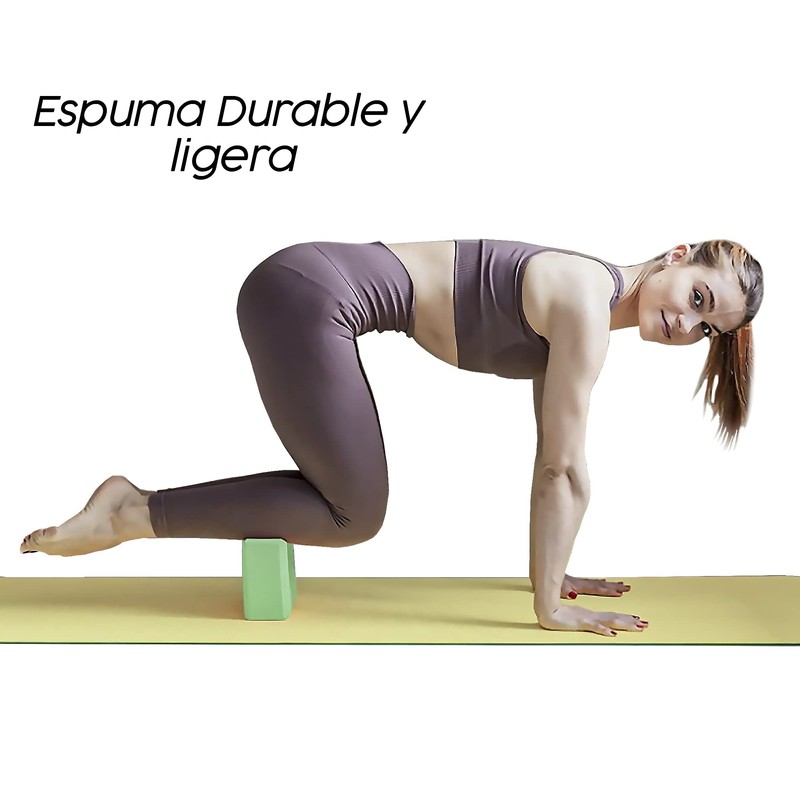 MONZÓ| Bloque de Yoga | (GRIS, 2 BLOQUES DE YOGA)