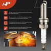 A-Premium (Red) Set of 8 Ignition Coil Pack and Iridium