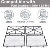 Pack of 4 Filter Cartridges, Fine Filter Basket 9991432-R4 Replacement