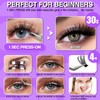 No Glue Needed Lashes, Self Adhesive Eyelashes, DIY Lash Cluster