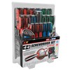 Performance Tool W1737 44Pc Go-Thru Screwdriver Set