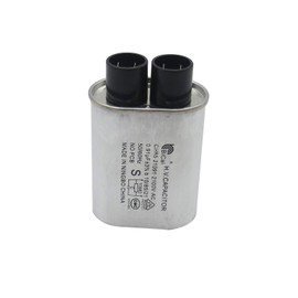 Meter Star CQC Universal Household Microwave HV Capacitor Replacement 2100V 0.91uF MFD Compatible ch85 21091 AC H.V.Capacitor 10/85/21 50/60Hz NO PCB
