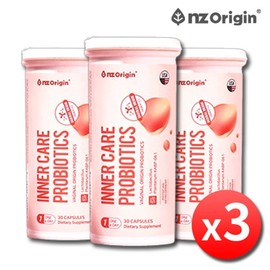 Inner care -derived lactic acid bacteria, women's intestinal health bacteria, a total of 3 months a total of 3 months in the US pregnant women's probiotics capsule coastco / 이너케어 질 유래 유산균 여성 장 건강 생유산균 3병 총3개월 미국 임산부 프로바이오틱스 캡슐 코스트코