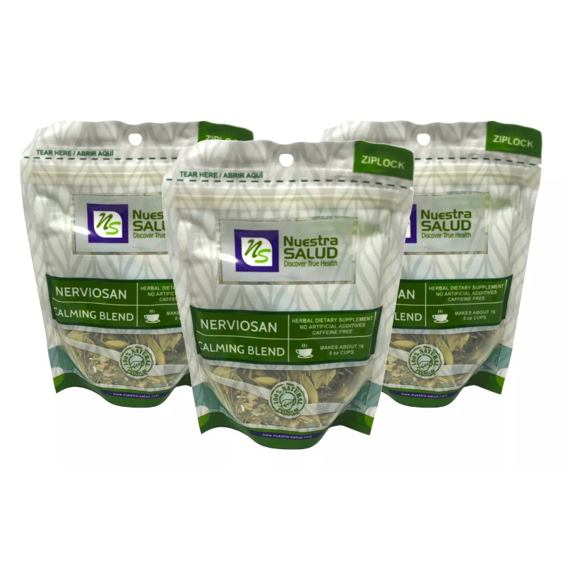 Nuestra Salud Nerviosan Te Calming Tea Blend Herbal Value Pack