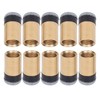 10pcs Billiards Cue Tips, Snooker Pool Cue Tips, Replacement Screw
