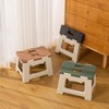 M Crumt Kitty Folding Stool, 9 Inches, Non-Slip Folding Step