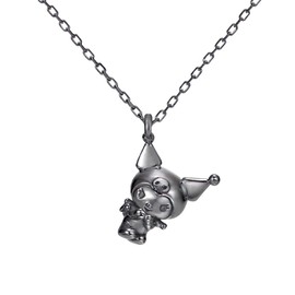 [Utreati] Sanrio NSaMM-104-SV-BP My Melody Chroi Goods Necklace, Silver (Black Coating), Women's, Gift, Silver