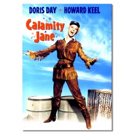 Calamity Jane A3 Unframed American Western Musical Film Advert Poster Day Keel Vintage Stars Photo Picture