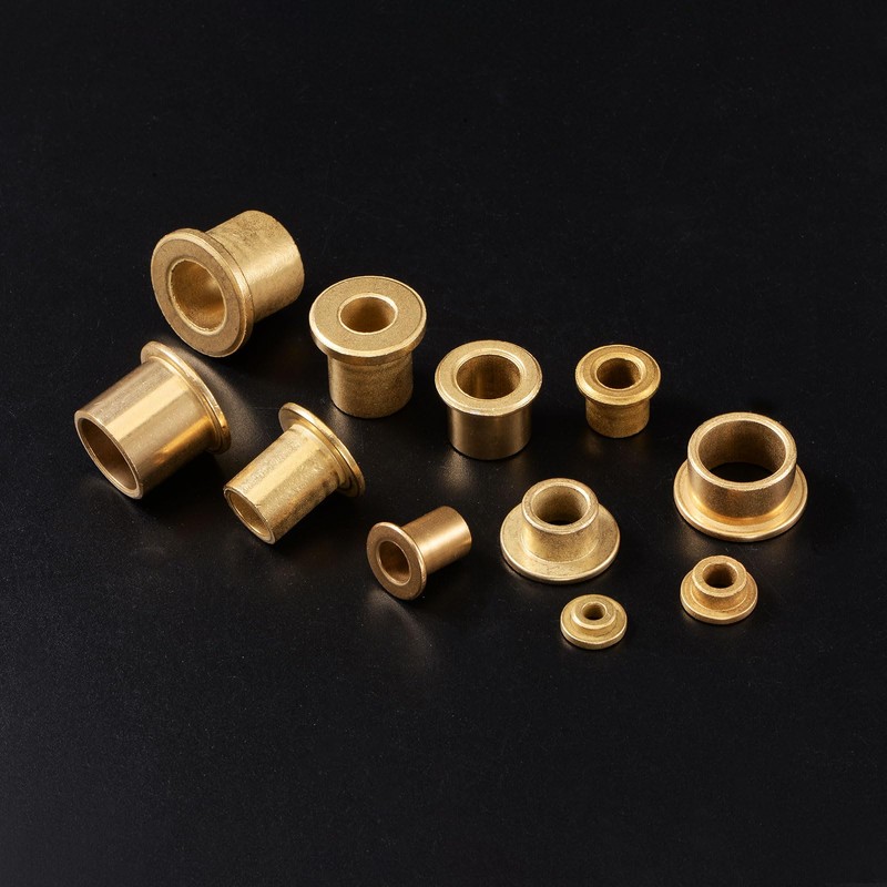 sourcing map 8pcs Flange Bearing Sleeve 4mm Bore 8mm OD
