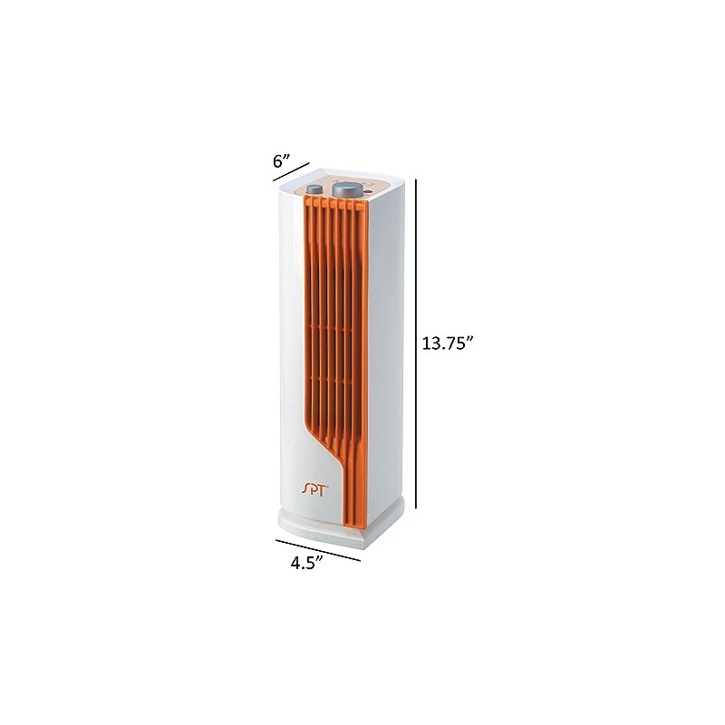 Sunpentown SPT SH-1507 Mini-Tower Ceramic Heater