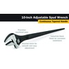 Titan 211 Adjustable Construction Spud Wrench, 10-Inch