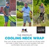 KOOLGATOR Evaporative Cooling Neck Wrap – Reusable Neck Cooler with