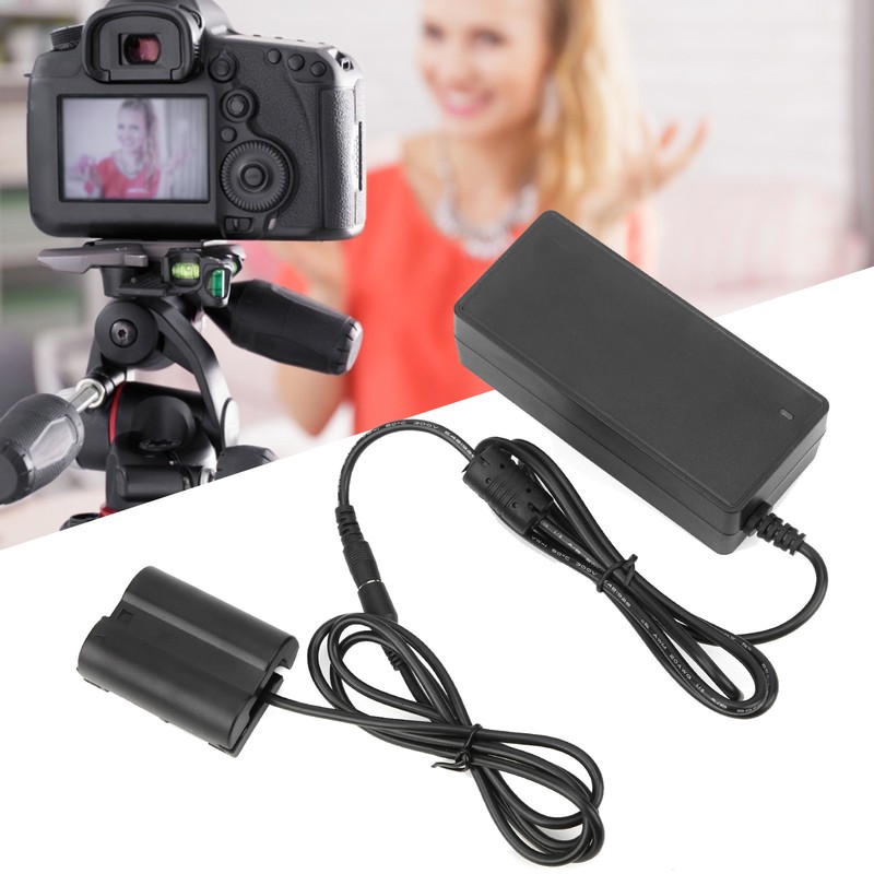 AC Power Adapter DC Coupler ENEL15 Full Decoded Dummy Battery