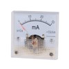 uxcell Analog Current Panel Meter DC 0-30mA 91C4 Ammeter for