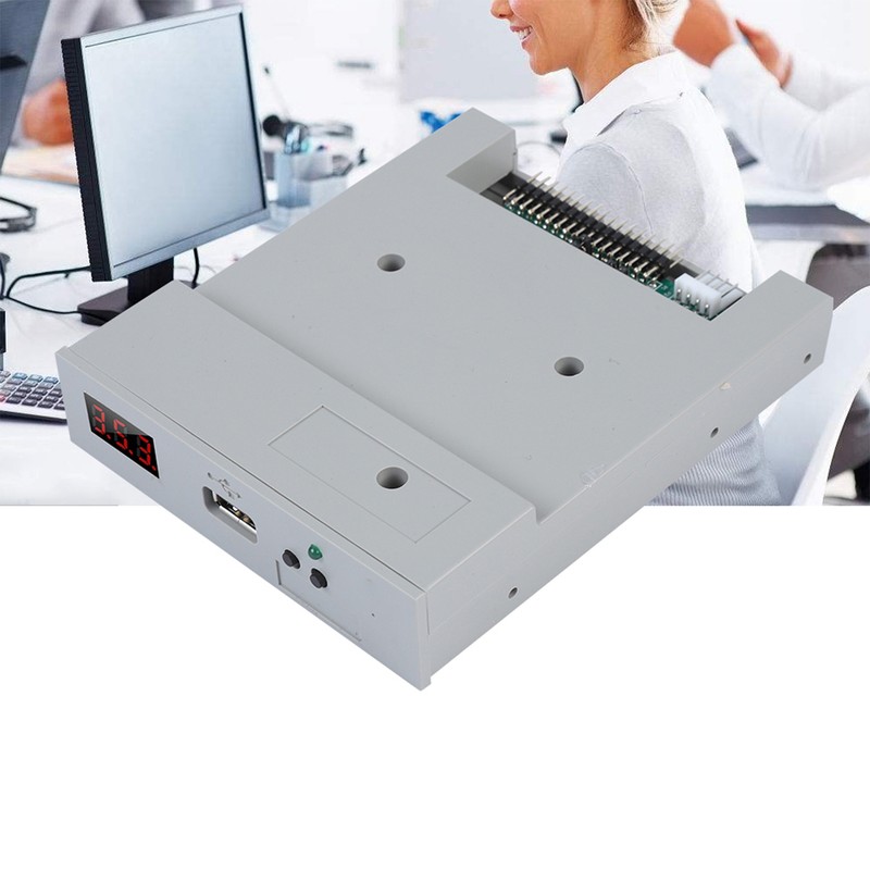 SFR1M44‑U100 3.5in 1.44MB USB SSD Floppy Drive Emulator Plug and