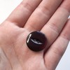 Plush Addict 10 Pack of Round Burgundy Fish Eye Buttons