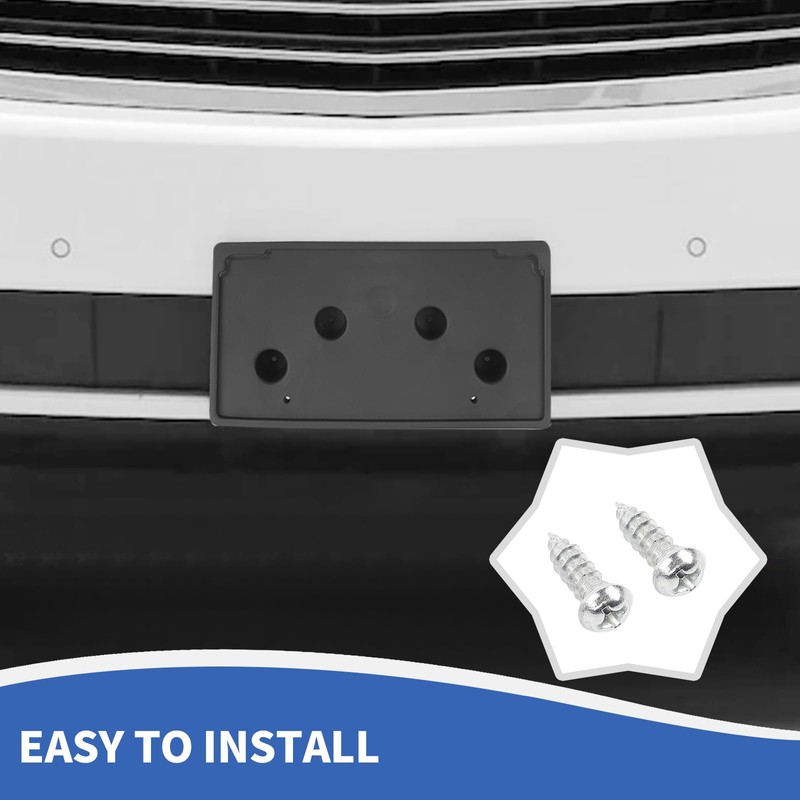 RAZPOY Front License Plate Bracket Holder Mount Frame Compatible with