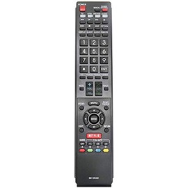 New GB118WJSA Remote fit for Sharp TV LC-60SQ10 LC-60SQ17 LC-70SQ10 LC-70SQ17 LC-60EQ10U LC-60EQ30U LC-60SQ10U LC-60SQ15U LC-60SQ17U LC-60TQ15U LC-60UD27U LC-60UQ17U LC-70EQ10U LC-70EQ30U LC-70SQ10U