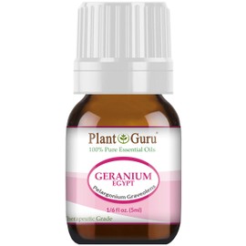 Geranium Egypt Essential Oil 5 ml 100% Pure Undiluted Therapeutic Grade. Sample Size