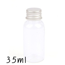Cosmetic Case Twist Cap Plastic Empty Bottle 35ml / 화장품 케이스 트위스트캡 플라스틱 공병 35ml X10개 미용 뷰티 소품