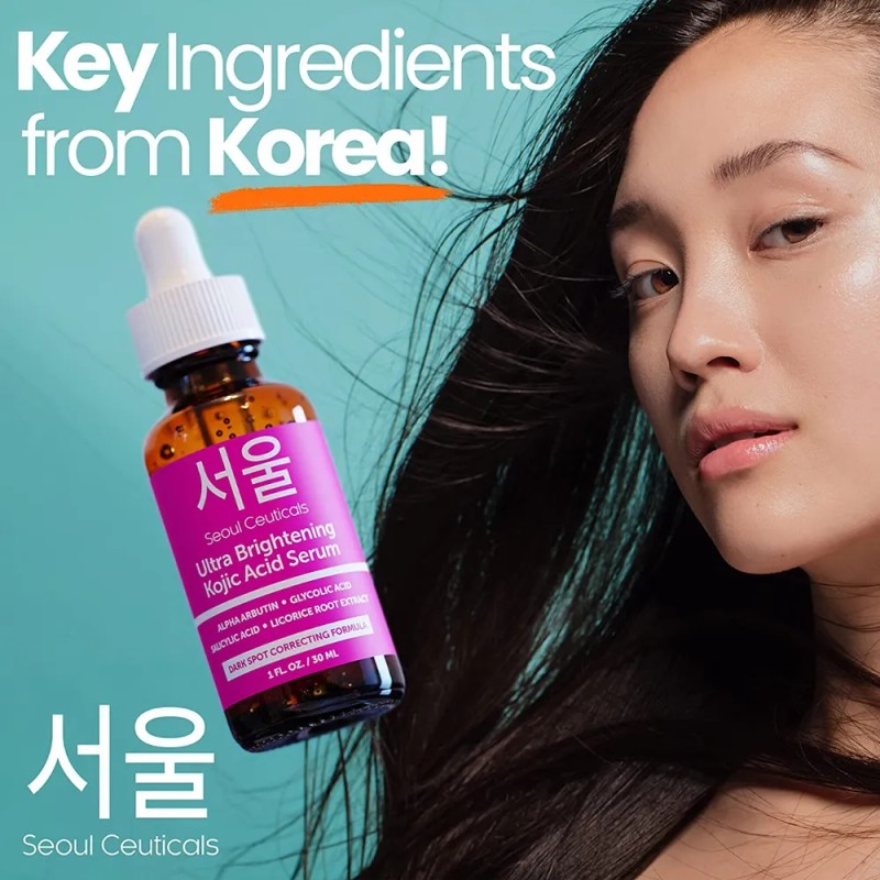 Suero Coreano De Ácido Kójico Alpha Arbutinc Anti-manchas