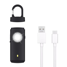 Ankilo New Personal Alarm Keychain for Women Safety - Loud 130dB Siren with Strobe Light and Carabiner - Helps Women, Children, Men, Seniors, Elderly Emergency Call