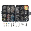 zmart 160pcs Fishing Hooks Accessories Kit Jig Hook Sinker Weight