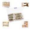 Simmons Crib Parts Hardware Replacement Kit, cSeao 25-Set Hex Socket