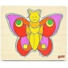 GoKi 4 Layer Wooden Butterfly Puzzle