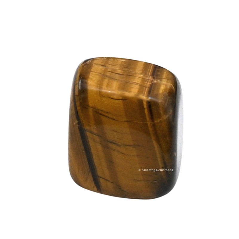 1 oz Tiger Eye Crystal Tumbled Stones Polished Rocks -
