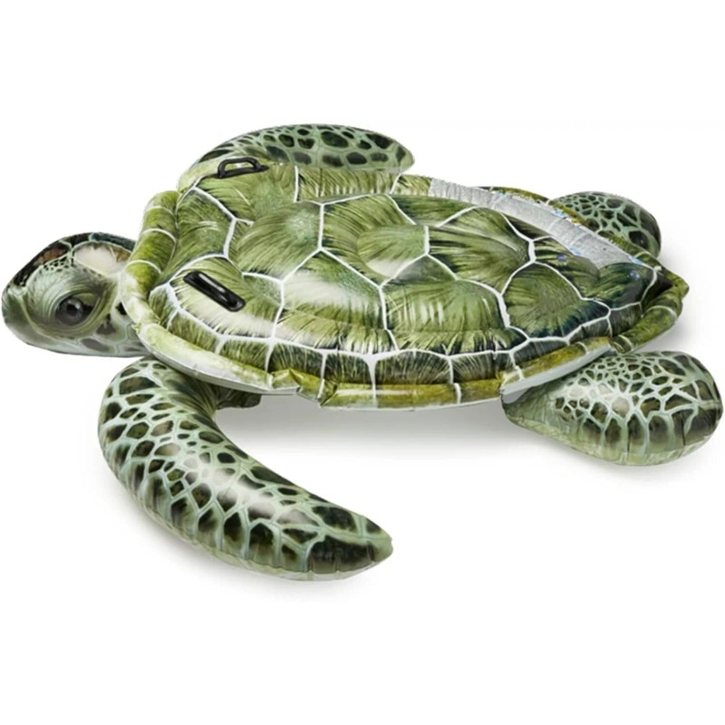 Unbranded Realistic Sea Turtle Inflatable Pool Float: Animal Pool Toy