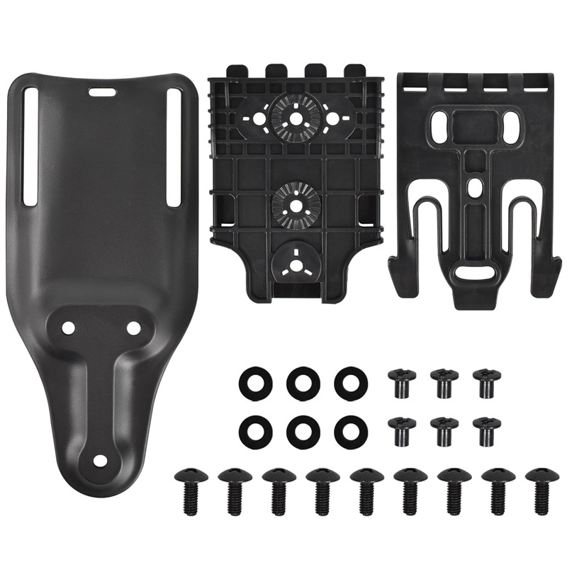 QLS Quick Locking System Kit,Drop Leg Holster Adapter,Mid Ride Belt