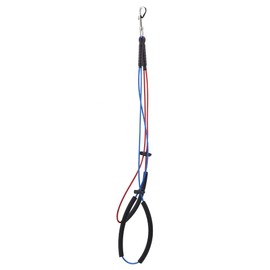 Dog Cat Grooming Table Loop Adjustable Double Noose Ropes Neck and Haunch Holder Pets Supplies for Pet Table Arm Bath Tub(L)