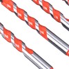 5PCS Twist Drill Bits 16.2mm Straight Triangle Shank Cemented Carbide