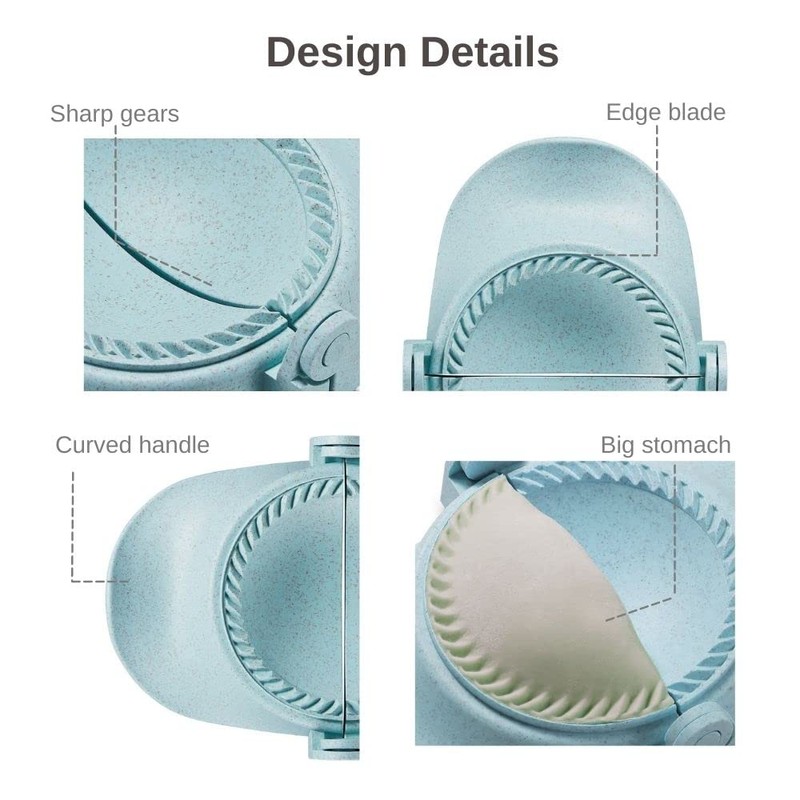 Empanada Maker Press, 3size Professional Dumpling Maker Mold Kit with