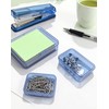 LJY 36 Pieces Mixed Sizes Rectangular Empty Mini Plastic Storage