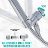Metpure High-Pressure Handheld Shower Head with Easy Clicker for Multiple