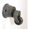 2 x Polished Antique Solid Brass Castors Heavy Duty Universal