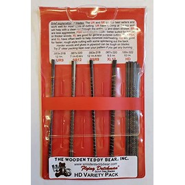 Flying Dutchman Heavy Duty Five Dozen Pinless Scroll Saw Blade Variety Pack