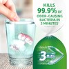 Polident 3 Minute Triple Mint Antibacterial Denture Cleanser Effervescent Tablets,
