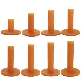 Golf Rubber Tees for Golf Practice Permanent Tees for Practice Mat Golf Equipment Practice Supplies Set of 8
