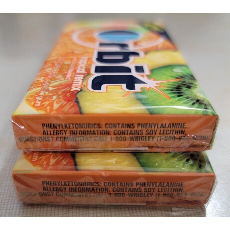 Wrigleys Orbit Tropical Remix 2- Orbit TROPICAL REMIX Chewing Gum