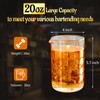 Generic Cocktail Mixing Glass, Professional 20 oz Mixing Glass Bartender