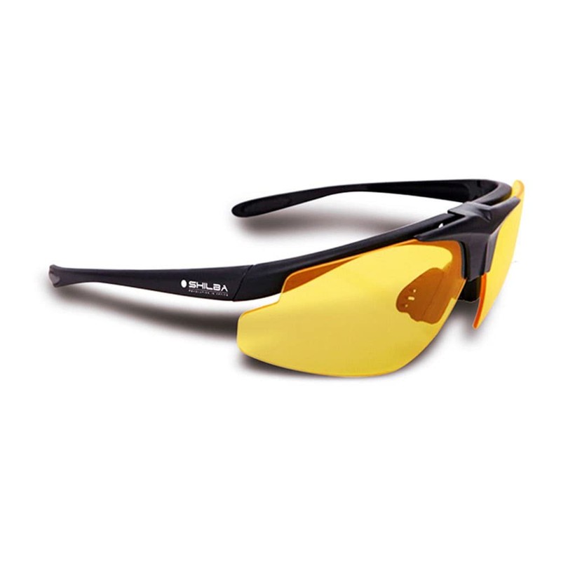 Shilba Hunter Glasses Protection of Hunting, Unisex Adult, Black, S