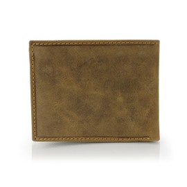 GREEN DEED Genuine Leather Men's Wallet - Large Leather Wallet - Wallet with Coin Compartment - Tri-Fold Wallet Men, tir truck, Classic