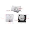 Smart Digital Thermostat 5A AC 95‑240V IP20 White Adjustable Backlight