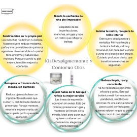 Kit Bridunn Skincare Contorno De Ojos + Crema Despigmentante