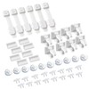 Complete Baby Proofing Bundle - 12pc Child Safety Cabinet, Drawer